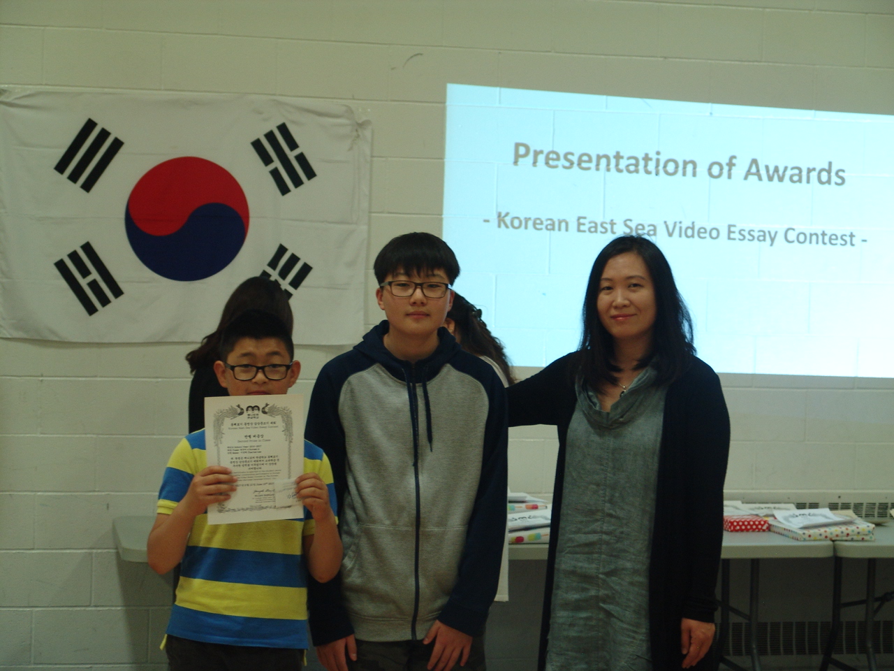 5-2 동해표기 감상문대회 버금상 Korean East Sea Essay Contest Second Prize.JPG